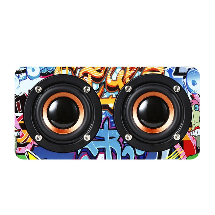Altavoz inalámbrico de madera de escritorio multifuncional M5 Altavoz Bluetooth