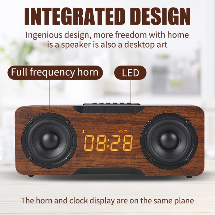 Reloj despertador multifuncional M8C Altavoz Bluetooth