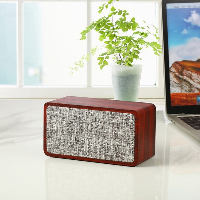 Q2 Subwoofer Altavoz Bluetooth inalámbrico de madera