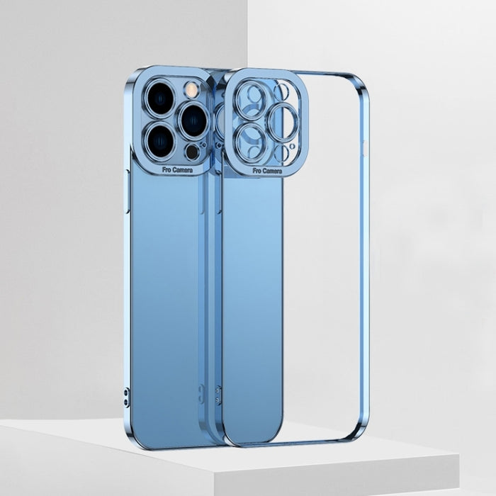 Caja de teléfono de TPU transparente de alta galvanoplastia