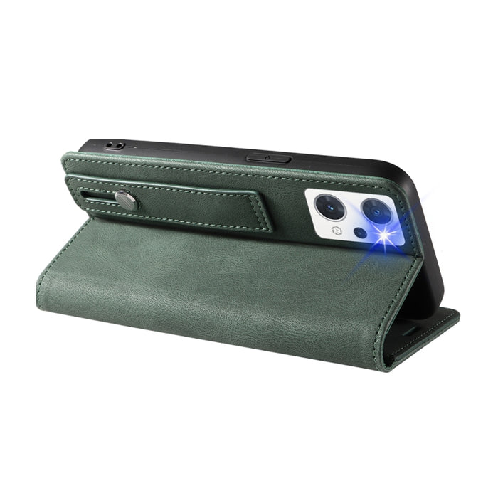Caja de teléfono de cuero magnético de pulsera, For OPPO Reno7 A, For Samsung Galaxy A13 4G, For Samsung Galaxy A13 5G, For Samsung Galaxy A22 4G, For Samsung Galaxy A22 5G, For Samsung Galaxy A33, For Samsung Galaxy A53, For Samsung Galaxy S21 5G     ...