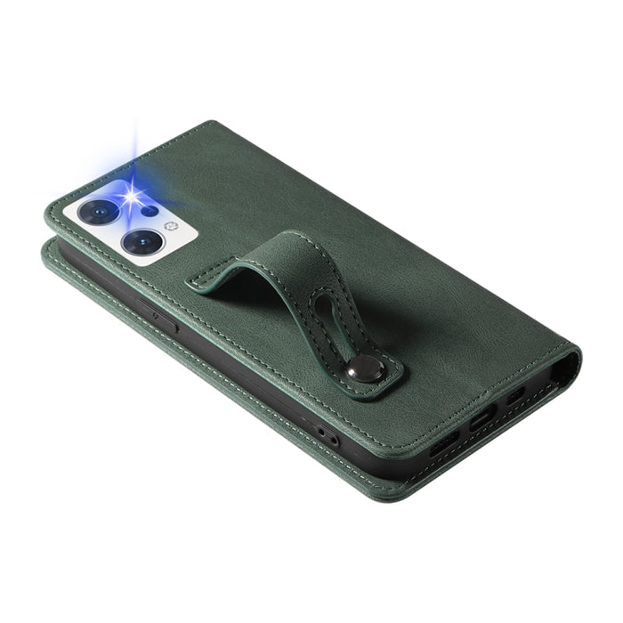 Caja de teléfono de cuero magnético de pulsera, For OPPO Reno7 A, For Samsung Galaxy A13 4G, For Samsung Galaxy A13 5G, For Samsung Galaxy A22 4G, For Samsung Galaxy A22 5G, For Samsung Galaxy A33, For Samsung Galaxy A53, For Samsung Galaxy S21 5G     ...