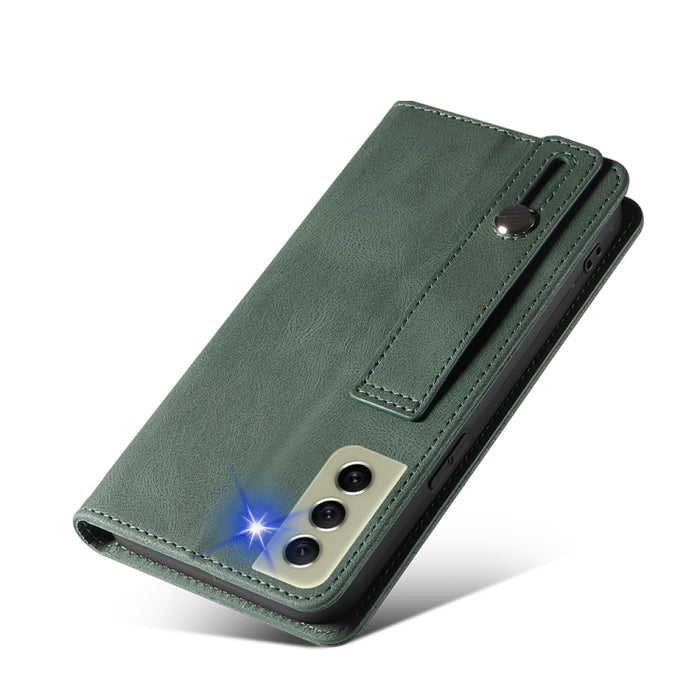 Caja de teléfono de cuero magnético de pulsera, For OPPO Reno7 A, For Samsung Galaxy A13 4G, For Samsung Galaxy A13 5G, For Samsung Galaxy A22 4G, For Samsung Galaxy A22 5G, For Samsung Galaxy A33, For Samsung Galaxy A53, For Samsung Galaxy S21 5G     ...