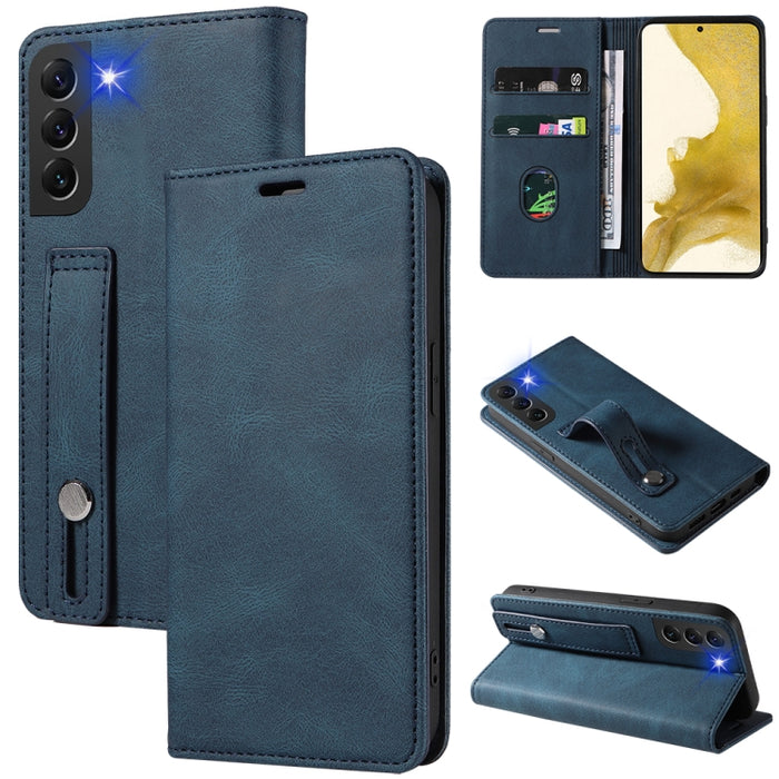 Caja de teléfono de cuero magnético de pulsera, For OPPO Reno7 A, For Samsung Galaxy A13 4G, For Samsung Galaxy A13 5G, For Samsung Galaxy A22 4G, For Samsung Galaxy A22 5G, For Samsung Galaxy A33, For Samsung Galaxy A53, For Samsung Galaxy S21 5G     ...
