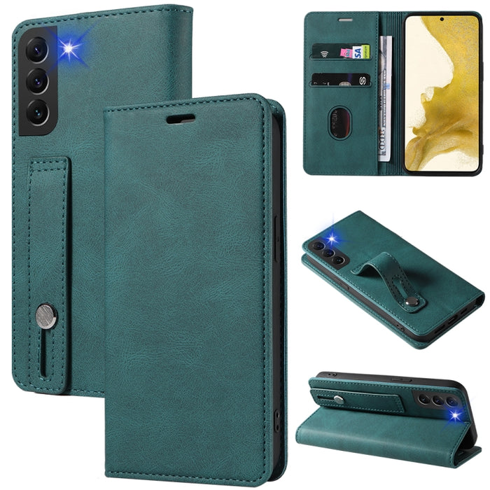 Caja de teléfono de cuero magnético de pulsera, For OPPO Reno7 A, For Samsung Galaxy A13 4G, For Samsung Galaxy A13 5G, For Samsung Galaxy A22 4G, For Samsung Galaxy A22 5G, For Samsung Galaxy A33, For Samsung Galaxy A53, For Samsung Galaxy S21 5G     ...