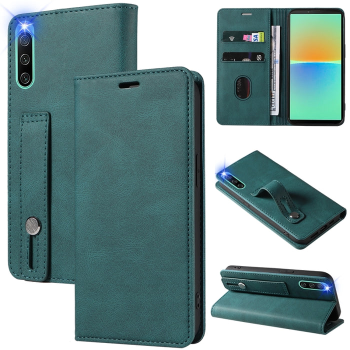 Caja de teléfono de cuero magnético de pulsera, For OPPO Reno7 A, For Samsung Galaxy A13 4G, For Samsung Galaxy A13 5G, For Samsung Galaxy A22 4G, For Samsung Galaxy A22 5G, For Samsung Galaxy A33, For Samsung Galaxy A53, For Samsung Galaxy S21 5G     ...