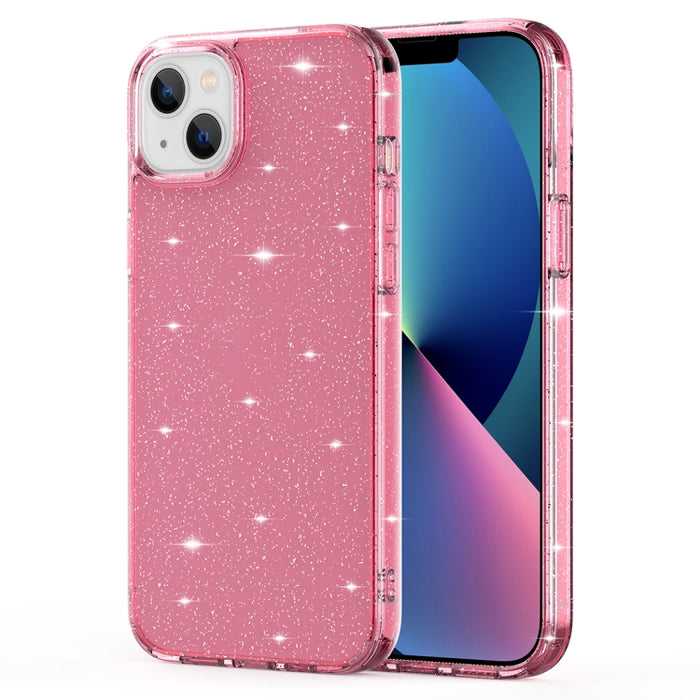 Estuche para teléfono con bolsa de aire con brillo cristalino