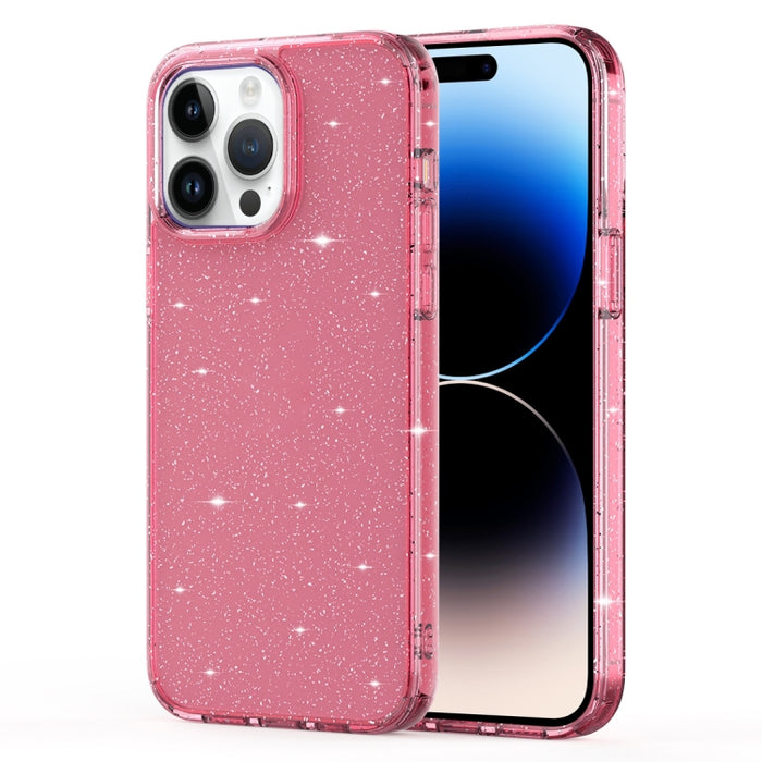 Estuche para teléfono con bolsa de aire con brillo cristalino