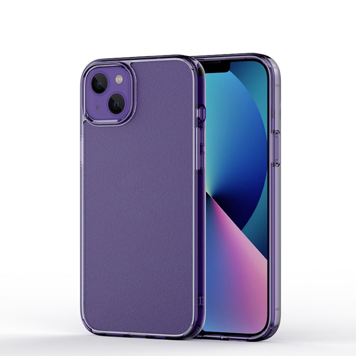 Estuche transparente para teléfono esmerilado