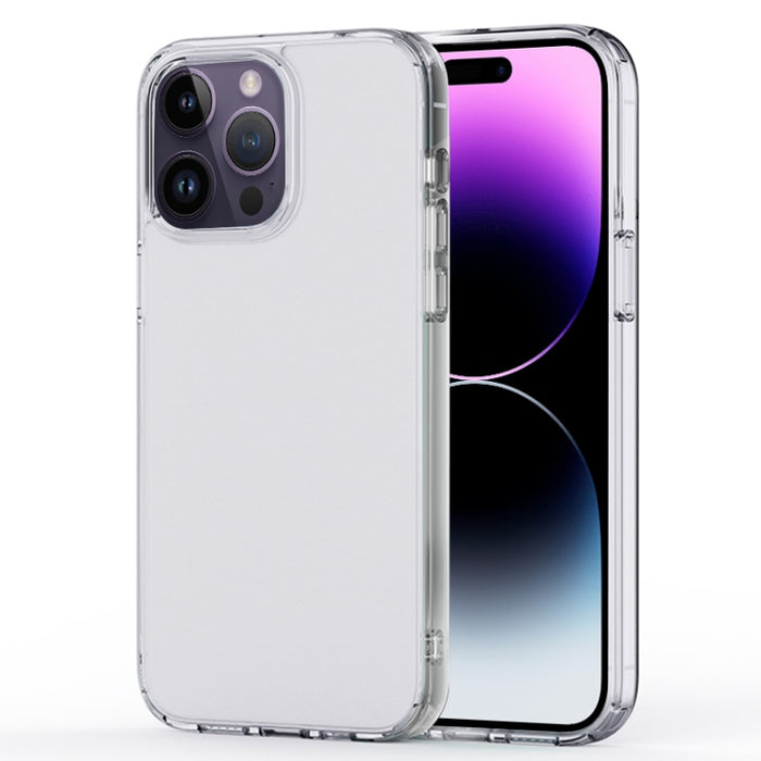 Estuche transparente para teléfono esmerilado