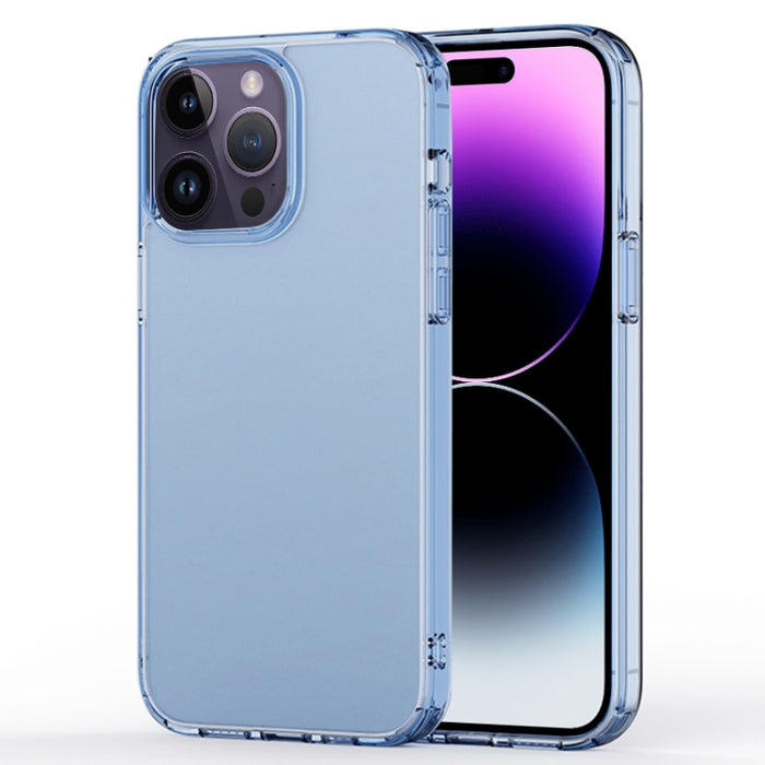 Estuche transparente para teléfono esmerilado