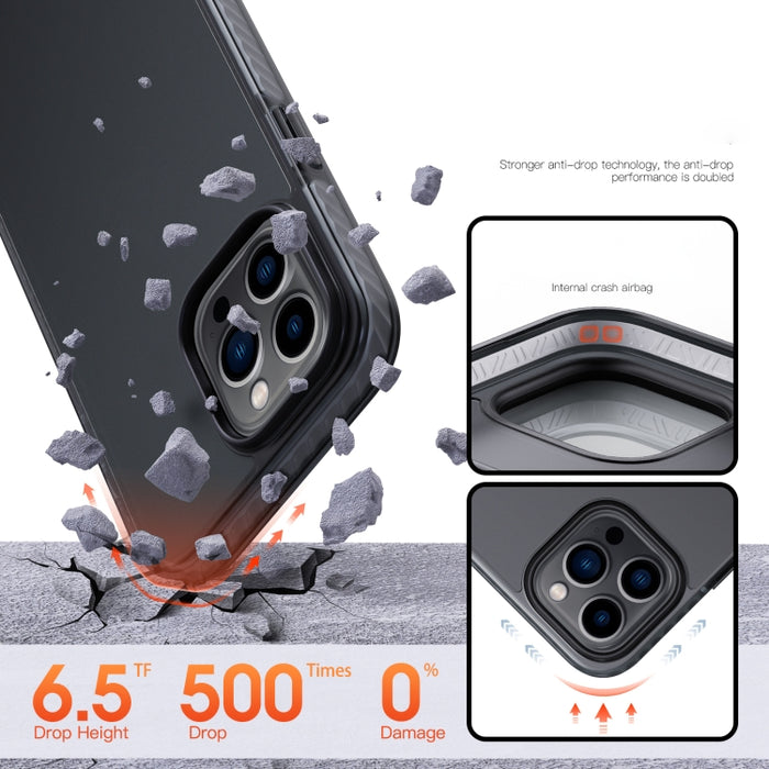 Funda para teléfono a prueba de golpes de la serie Dunjia TPU + PC