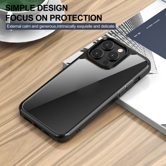 Funda protectora para teléfono PC + TPU a prueba de golpes, For iPhone 14 Pro Max, For iPhone 14 Pro, For iPhone 14 Max, For iPhone 14