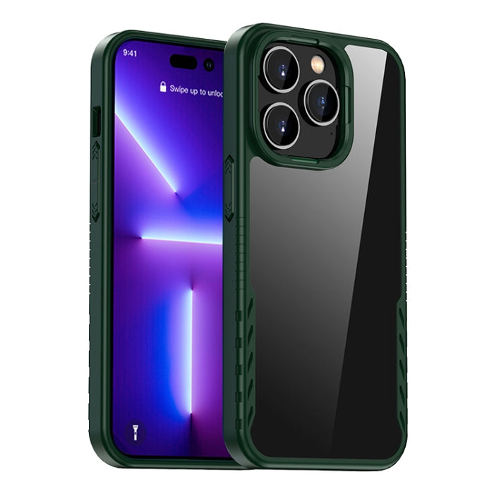 Funda protectora para teléfono PC + TPU a prueba de golpes, For iPhone 14 Pro, For iPhone 14 Max, For iPhone 14
