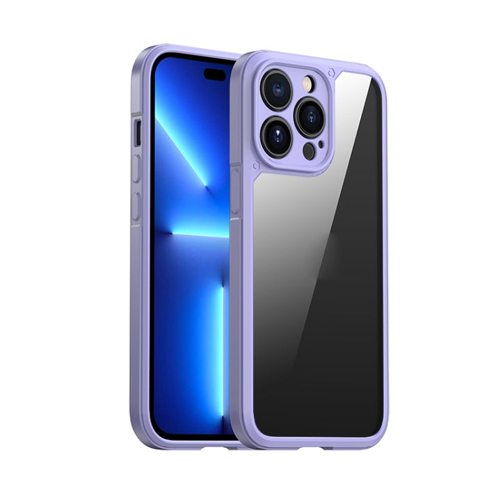 Funda protectora para teléfono PC + TPU a prueba de golpes