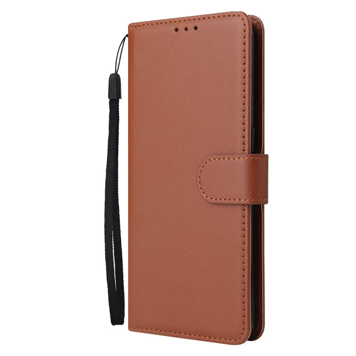 Estuche de teléfono de cuero multifuncional con 3 ranuras para tarjetas, For Samsung Galaxy A33 5G, For Samsung Galaxy A53 5G, For Samsung Galaxy A73 5G, For Xiaomi 12 Lite, For Xiaomi 12S Ultra