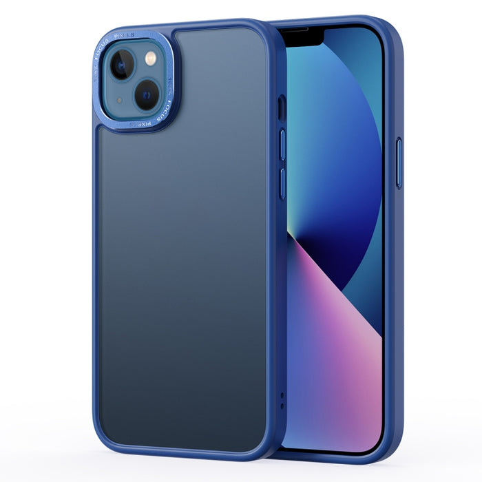 Estuche para teléfono a prueba de golpes con parte posterior esmerilada versión dorada