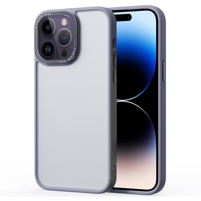 Estuche para teléfono a prueba de golpes con parte posterior esmerilada versión dorada