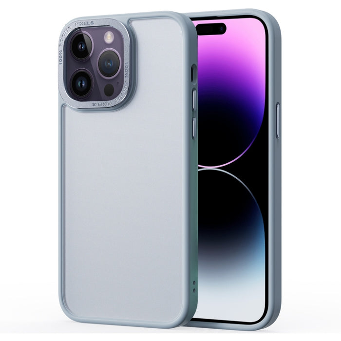 Estuche para teléfono a prueba de golpes con parte posterior esmerilada versión dorada