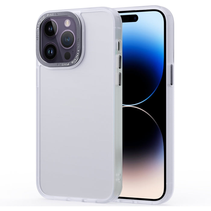 Estuche para teléfono a prueba de golpes con parte posterior esmerilada versión dorada