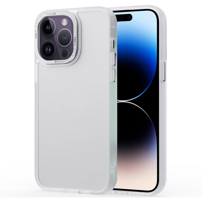 Estuche para teléfono a prueba de golpes con parte posterior esmerilada versión dorada