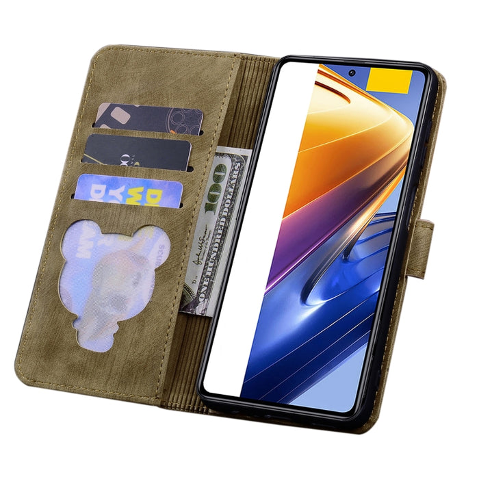 Caja de teléfono de cuero en relieve de dibujos animados Sakura Cat, For Xiaomi Poco F4 GT, For Xiaomi Poco M3 / Redmi 9T Global, For Xiaomi Poco X3 / X3 NFC, For Xiaomi Redmi K40 / K40 Pro, For Xiaomi Redmi Note 11 Pro 4G / 5G                         ...