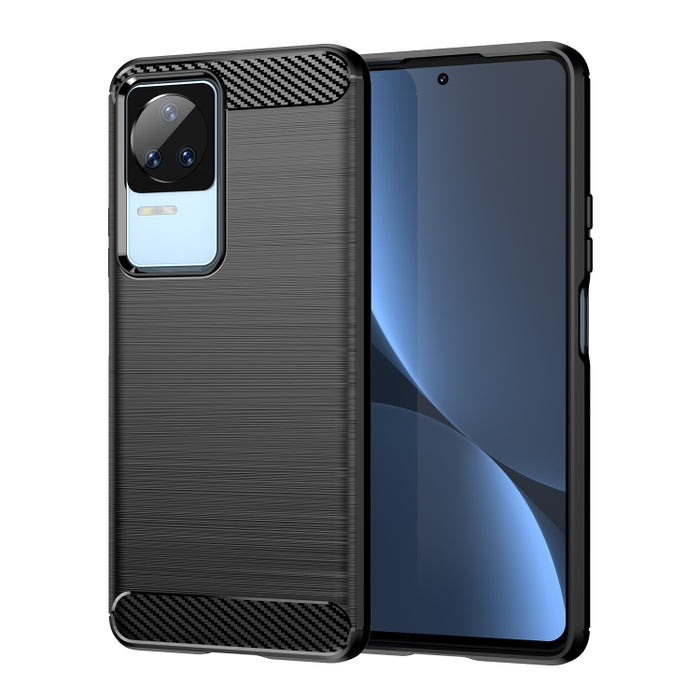 Caja de teléfono TPU de fibra de carbono con textura cepillada, For Xiaomi Poco M3 Pro 5G, For Xiaomi Poco X3 GT, For Xiaomi Poco X4 NFC 5G, For Xiaomi Poco M4 Pro 5G, For Xiaomi Poco F4, For Xiaomi Poco X4 Pro 5G, For Xiaomi Poco M4 Pro               ...