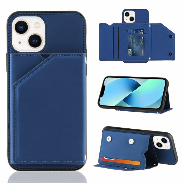 Skin Feel PU + TPU + PC Contraportada Funda a prueba de golpes
