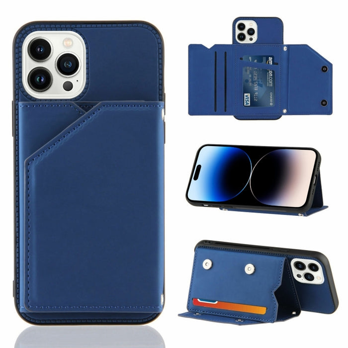 Skin Feel PU + TPU + PC Contraportada Funda a prueba de golpes