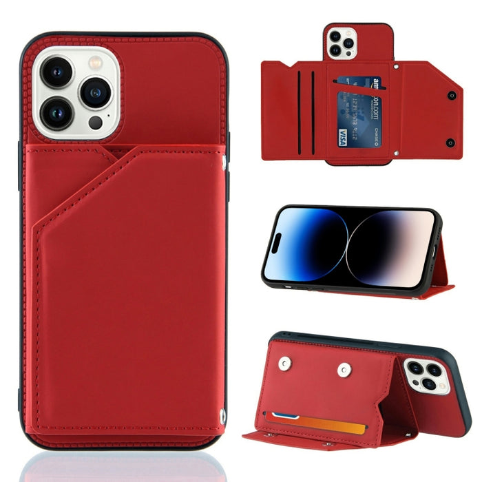 Skin Feel PU + TPU + PC Contraportada Funda a prueba de golpes