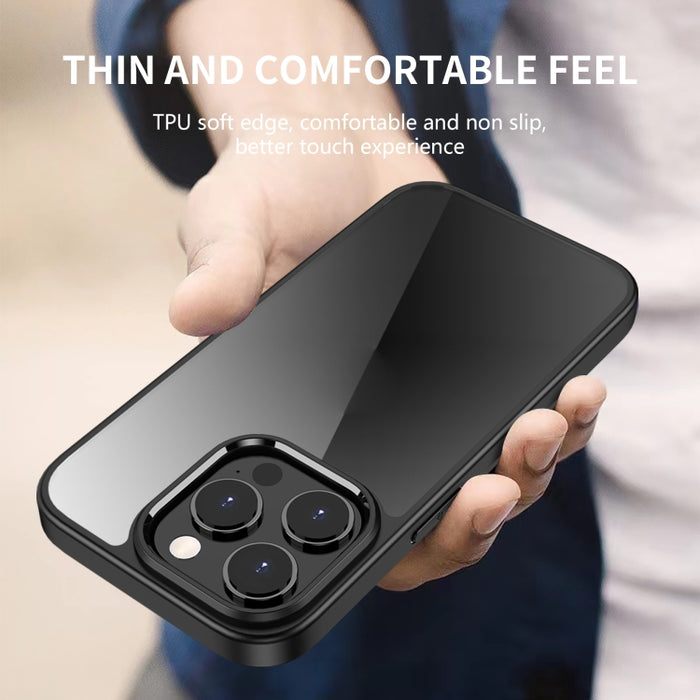 Funda protectora para teléfono iPAKY PC + TPU a prueba de golpes, For iPhone 14 Pro Max, For iPhone 14 Pro, For iPhone 14 Plus, For iPhone 14