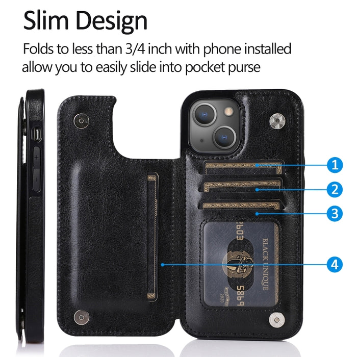 Estuche para teléfono con doble hebilla