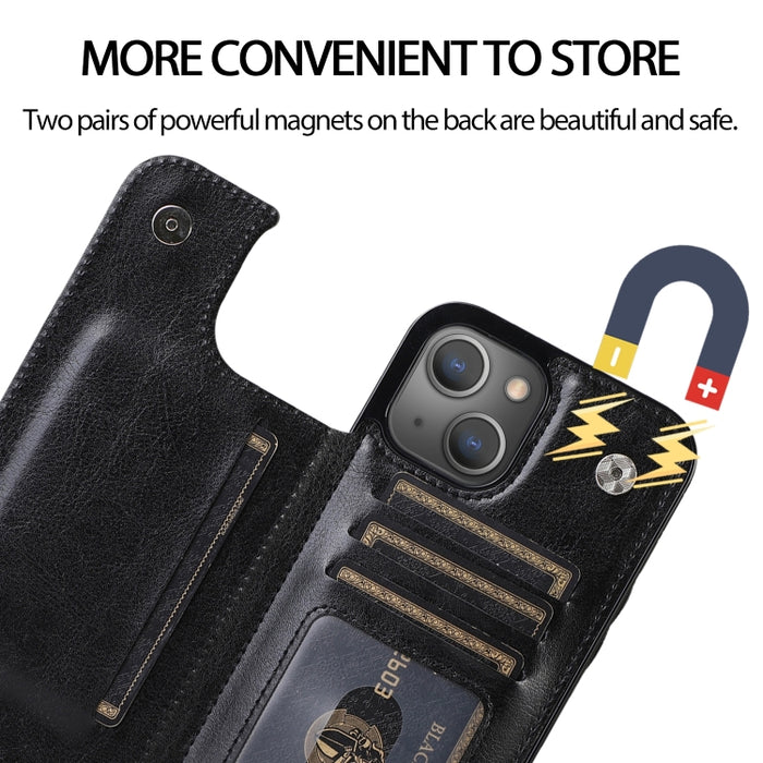 Estuche para teléfono con doble hebilla