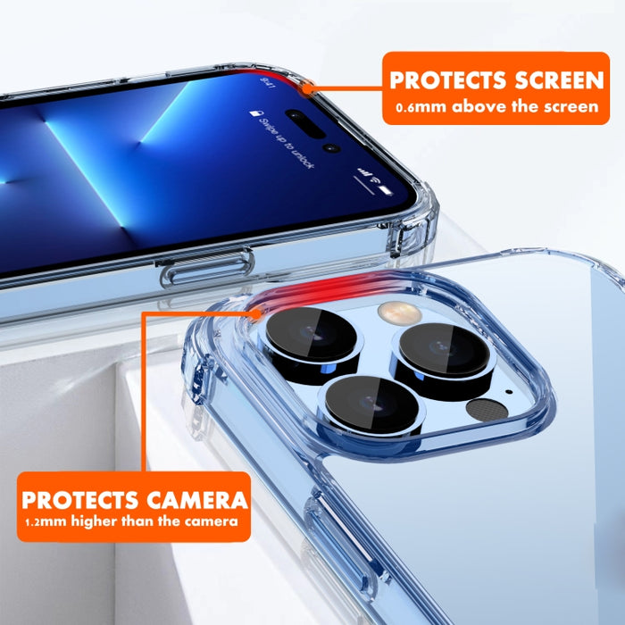 Funda protectora para teléfono iPAKY PC + TPU a prueba de golpes, For iPhone 14 Pro Max, For iPhone 14 Pro