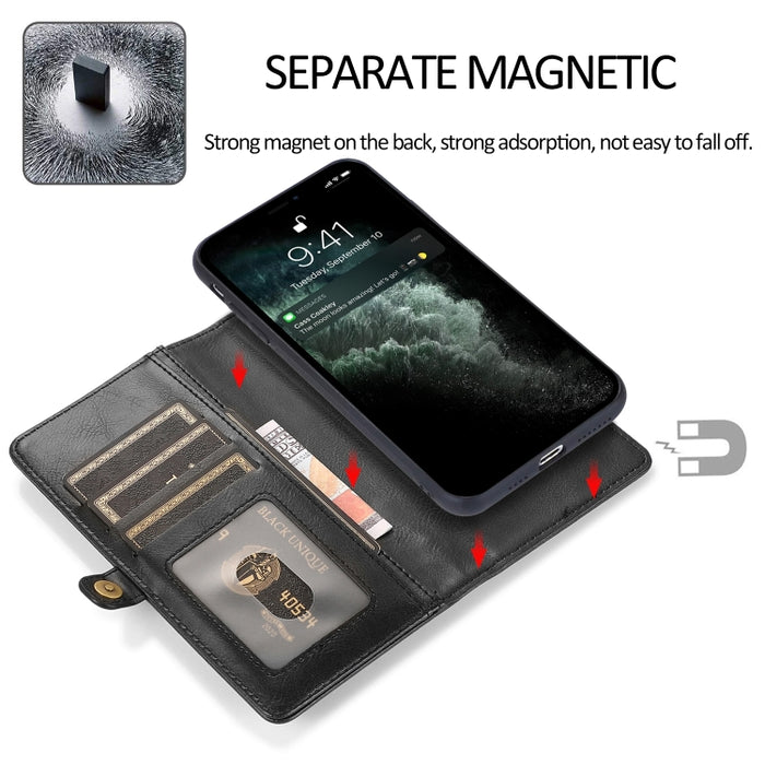 Estuche de cuero desmontable magnético fuerte