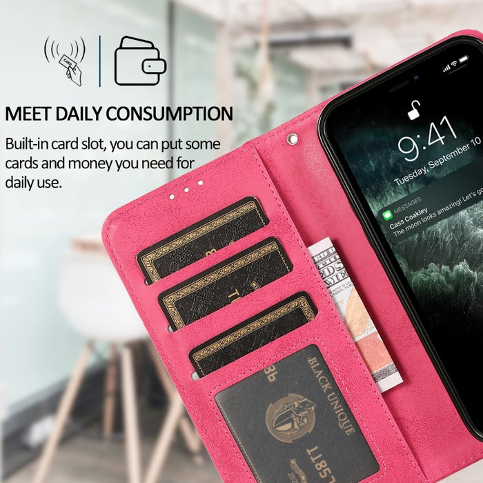 Estuche de cuero desmontable 2 en 1