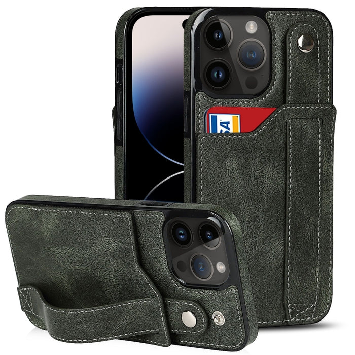Estuche para teléfono con correa para la muñeca