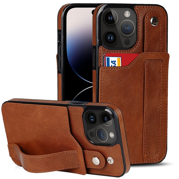 Estuche para teléfono con correa para la muñeca