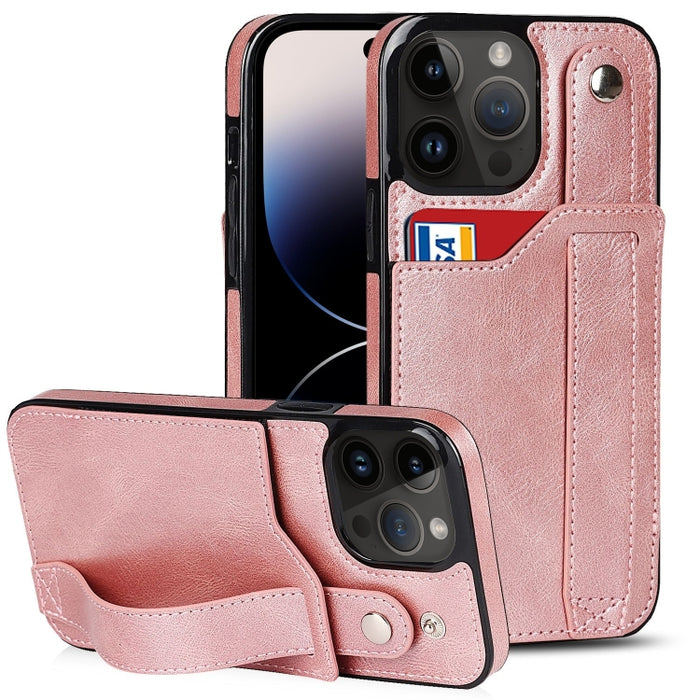 Estuche para teléfono con correa para la muñeca
