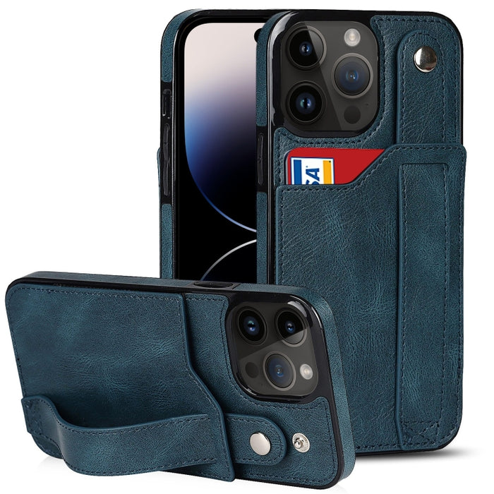 Estuche para teléfono con correa para la muñeca