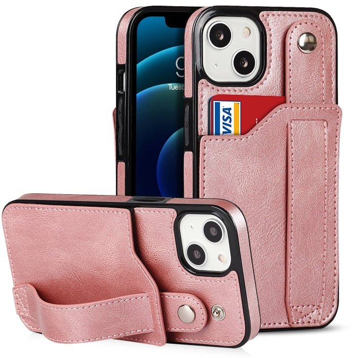 Estuche para teléfono con correa para la muñeca