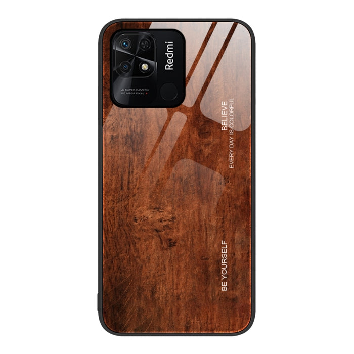 Estuche protector de vidrio de grano de madera, For Xiaomi Redmi 10C, For Xiaomi Redmi K40S, For Xiaomi Redmi K50 Pro, For Xiaomi Redmi K50, For Xiaomi Redmi Note 10 Pro 4G, For Xiaomi Redmi Note 11 5G/Poco M4 Pro, For Xiaomi Redmi Note 11E            ...