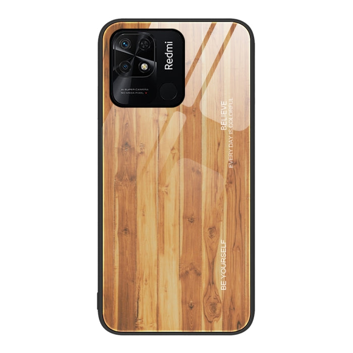 Estuche protector de vidrio de grano de madera, For Xiaomi Redmi 10C, For Xiaomi Redmi K40S, For Xiaomi Redmi K50 Pro, For Xiaomi Redmi K50, For Xiaomi Redmi Note 10 Pro 4G, For Xiaomi Redmi Note 11 5G/Poco M4 Pro, For Xiaomi Redmi Note 11E            ...