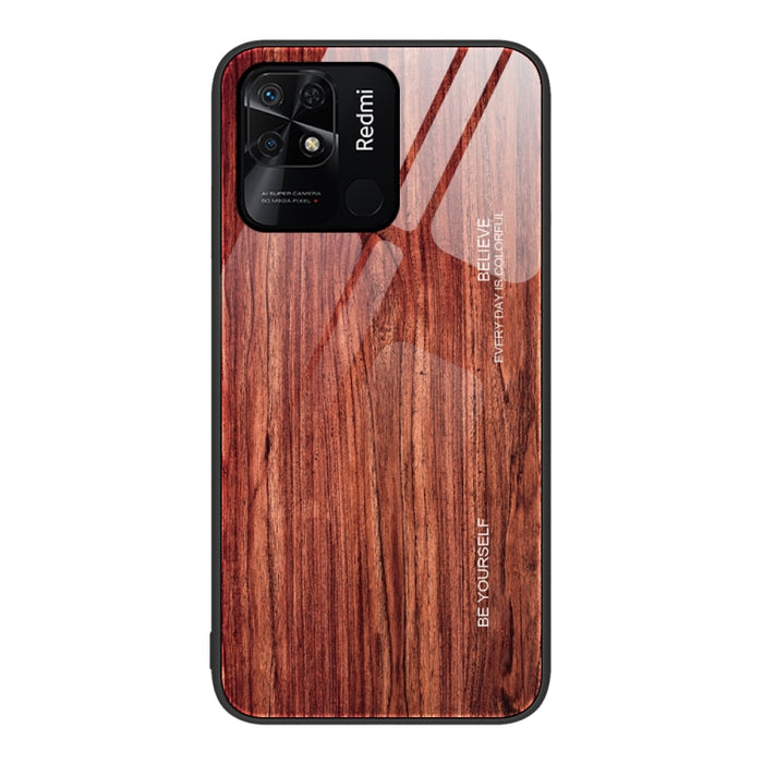Estuche protector de vidrio de grano de madera, For Xiaomi Redmi 10C, For Xiaomi Redmi K40S, For Xiaomi Redmi K50 Pro, For Xiaomi Redmi K50, For Xiaomi Redmi Note 10 Pro 4G, For Xiaomi Redmi Note 11 5G/Poco M4 Pro, For Xiaomi Redmi Note 11E            ...
