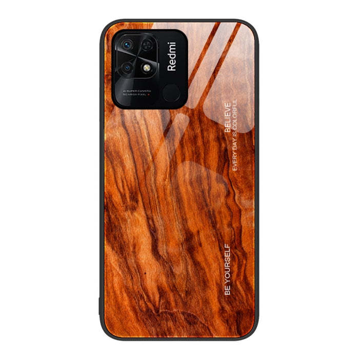 Estuche protector de vidrio de grano de madera, For Xiaomi Redmi 10C, For Xiaomi Redmi K40S, For Xiaomi Redmi K50 Pro, For Xiaomi Redmi K50, For Xiaomi Redmi Note 10 Pro 4G, For Xiaomi Redmi Note 11 5G/Poco M4 Pro, For Xiaomi Redmi Note 11E            ...