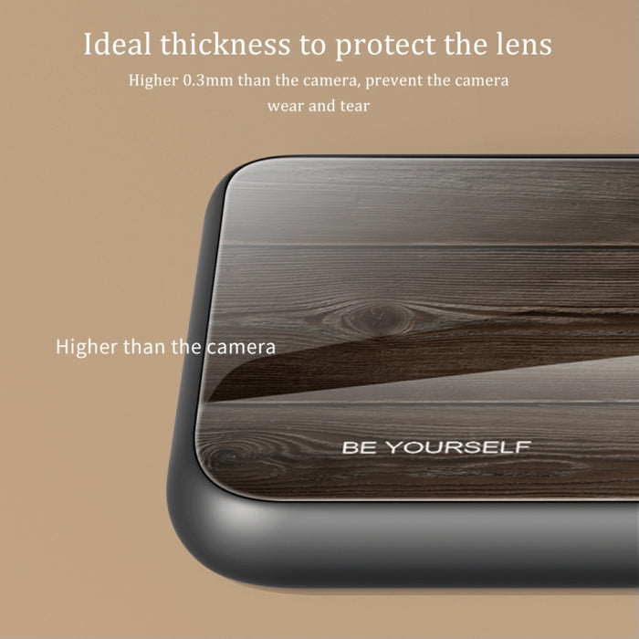 Estuche protector de vidrio de grano de madera, For Xiaomi Redmi 10C, For Xiaomi Redmi K40S, For Xiaomi Redmi K50 Pro, For Xiaomi Redmi K50, For Xiaomi Redmi Note 10 Pro 4G, For Xiaomi Redmi Note 11 5G/Poco M4 Pro, For Xiaomi Redmi Note 11E            ...