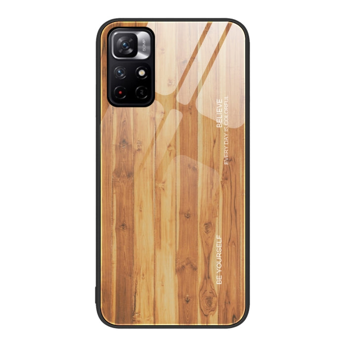 Estuche protector de vidrio de grano de madera, For Xiaomi Redmi 10C, For Xiaomi Redmi K40S, For Xiaomi Redmi K50 Pro, For Xiaomi Redmi K50, For Xiaomi Redmi Note 10 Pro 4G, For Xiaomi Redmi Note 11 5G/Poco M4 Pro, For Xiaomi Redmi Note 11E            ...