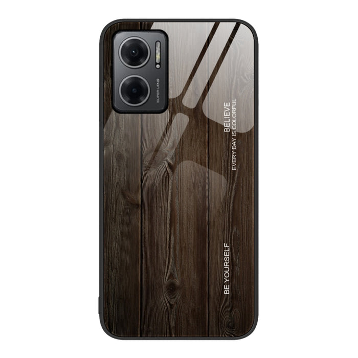 Estuche protector de vidrio de grano de madera, For Xiaomi Redmi 10C, For Xiaomi Redmi K40S, For Xiaomi Redmi K50 Pro, For Xiaomi Redmi K50, For Xiaomi Redmi Note 10 Pro 4G, For Xiaomi Redmi Note 11 5G/Poco M4 Pro, For Xiaomi Redmi Note 11E            ...