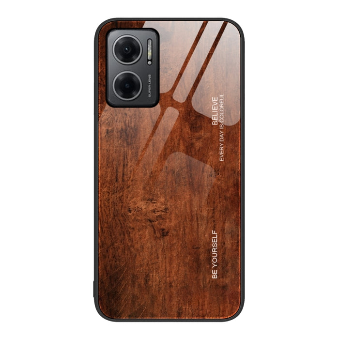 Estuche protector de vidrio de grano de madera, For Xiaomi Redmi 10C, For Xiaomi Redmi K40S, For Xiaomi Redmi K50 Pro, For Xiaomi Redmi K50, For Xiaomi Redmi Note 10 Pro 4G, For Xiaomi Redmi Note 11 5G/Poco M4 Pro, For Xiaomi Redmi Note 11E            ...