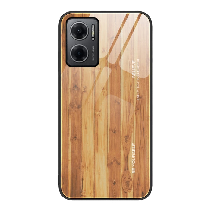 Estuche protector de vidrio de grano de madera, For Xiaomi Redmi 10C, For Xiaomi Redmi K40S, For Xiaomi Redmi K50 Pro, For Xiaomi Redmi K50, For Xiaomi Redmi Note 10 Pro 4G, For Xiaomi Redmi Note 11 5G/Poco M4 Pro, For Xiaomi Redmi Note 11E            ...